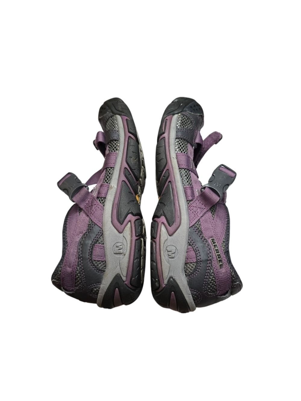Merrell Purple Black Sandals 8 - Picture 3 of 10